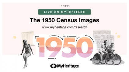 MyHeritage publicerar 1950 års amerikanska folkräkning — Sök GRATIS!