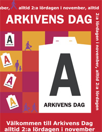 Arkivens dag (källa:www.arkivensdag.nu)