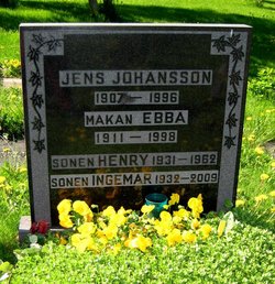 Ingemar Johanssons familjegrav Ingemar Johanssons familjegrav