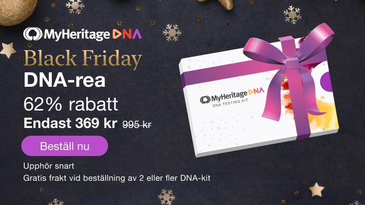 Black Friday-rean på MyHeritage DNA är live!