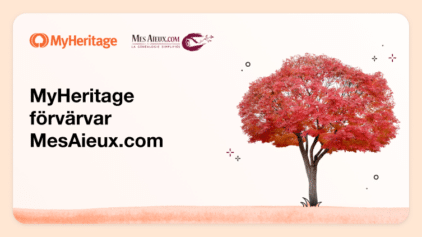 MyHeritage förvärvar MesAieux.com