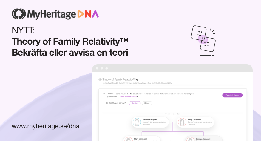 Nytt: Theory of Family Relativity™ – Bekräfta eller avvisa teorier