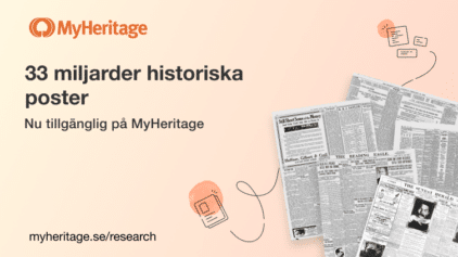 En monumental milstolpe: 33 miljarder historiska poster finns nu på MyHeritage