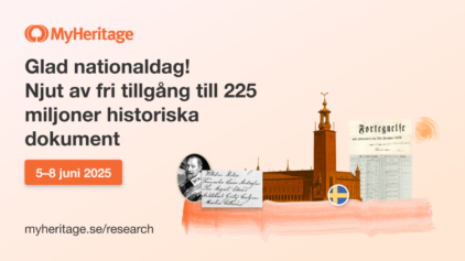 Upptäck dina svenska rötter gratis på Sveriges nationaldag 🇸🇪