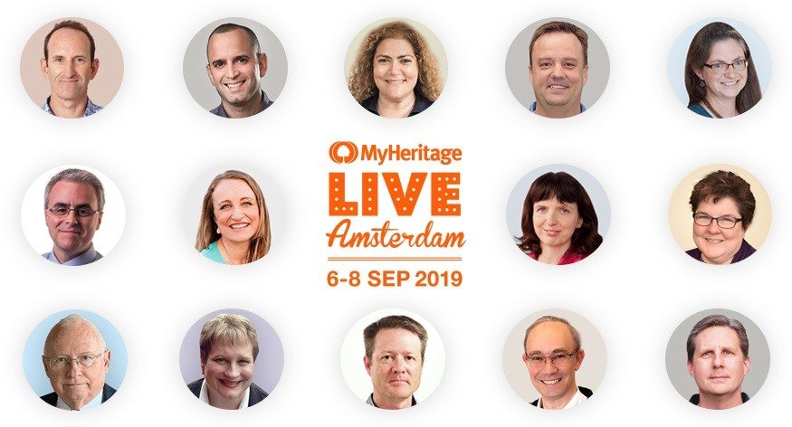 Vi presenterar föreläsarna på MyHeritage LIVE 2019