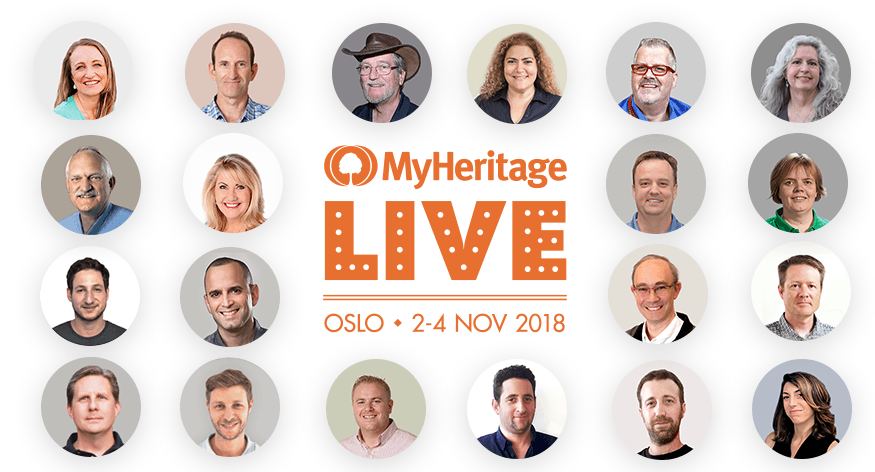MyHeritage LIVE användarkonferens – Fokus: föreläsare