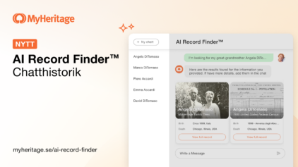 Nyhet: AI Record Finder™ chatthistorik