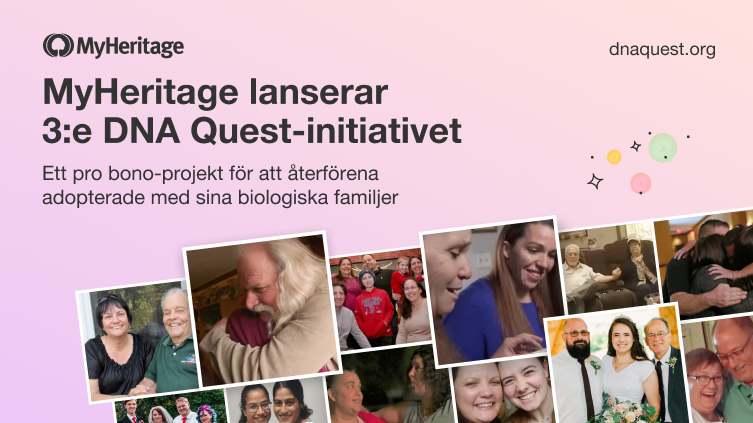 MyHeritage lanserar tredje delen av DNA Quest-initiativet