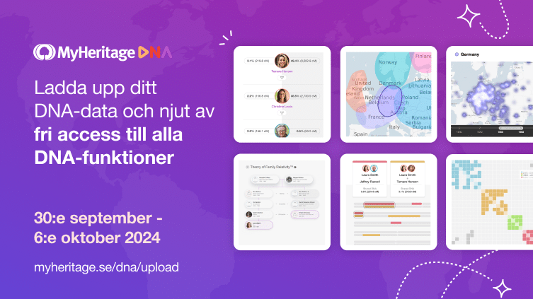 Tidsbegränsat erbjudande: Ladda upp din DNA-data och få fri tillgång till alla DNA-funktioner