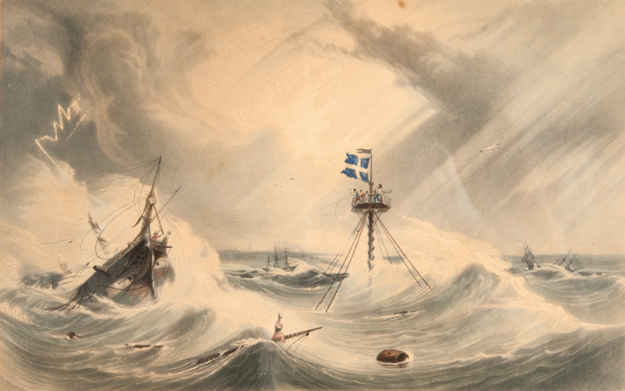 sjömän på segelfartyg