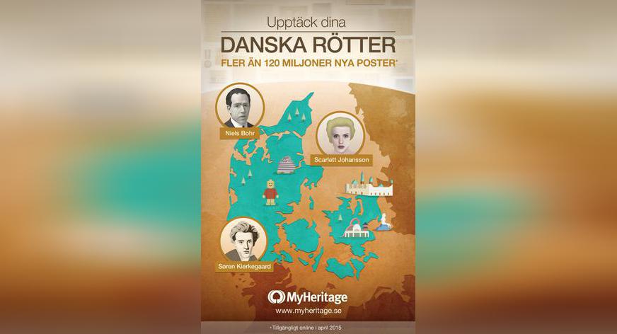 MyHeritage digitaliserar och lägger till över 120 miljoner historiska dokument från Danmark