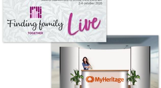 MyHeritage välkomnar er till höstens största släktforskarevent: Finding Family Together Live