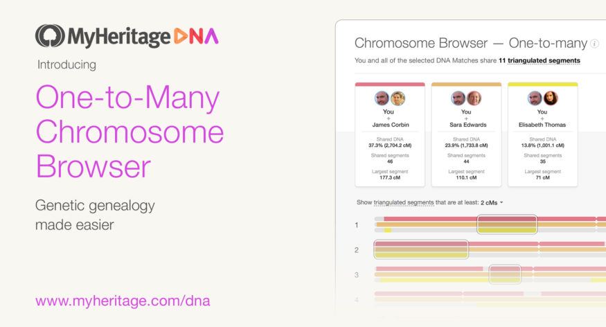 En viktig uppdatering av MyHeritage kromosomläsare för att bättre upptäcka DNA-matchningar