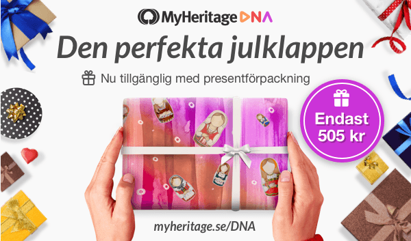 MyHeritage DNA-kit är nu tillgängliga med presentförpackning