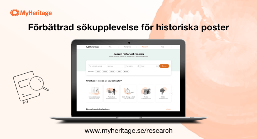 MyHeritages sökmotor för historiska poster har just blivit bättre