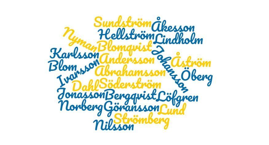 Vad finns i ett namn? En guide till svenska efternamn och släktforskning