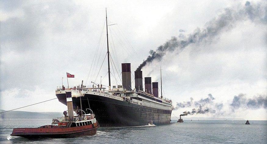 Titanic kommer till liv med MyHeritage In Color™